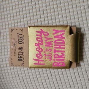 NWOT - Birthday Drink Cozy
